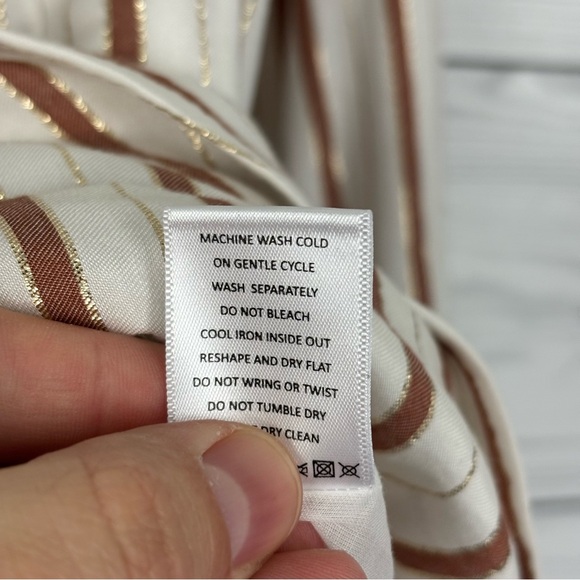 TULAROSA Revolve Blaine Stripe mini Dress size medium - Picture 7 of 8